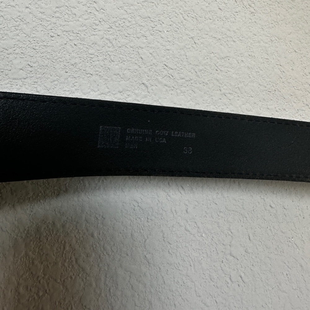 GAP Black Leather Belt - Picture 4 of 5